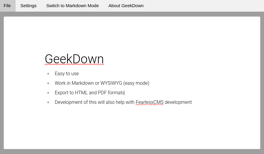 GeekDown